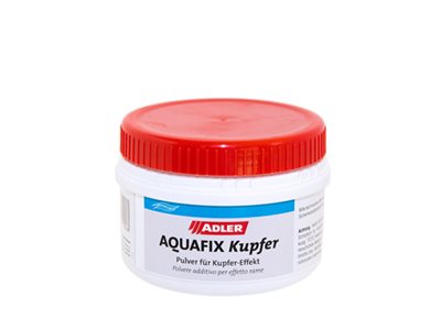 אבקה לאפקט חלודה 81350 <br> ADLER Aquafix KUPFER <br> 1 ק"ג
