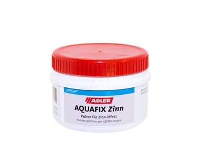 אבקה לאפקט פח מתכתי 81380 <br> ADLER Aquafix ZINN <br> 1 ק"ג