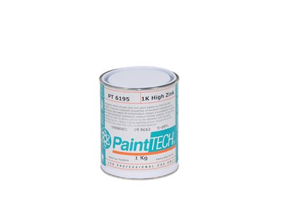 יסוד עשיר אבץ אפור PT6195 PaintTECH 1 ק"ג