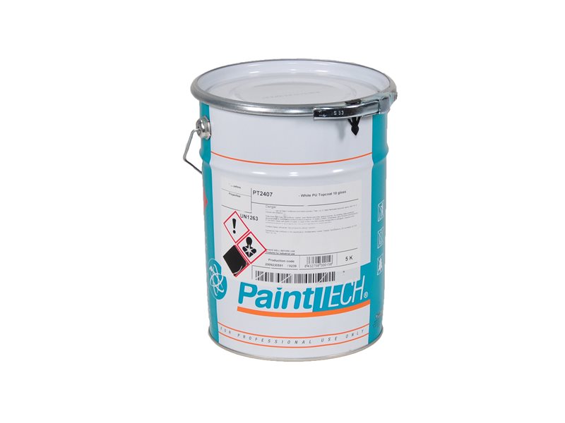 לבן פולאוריטני 10%-5% ברק PT2407<br> PaintTECH <br> 5 ק"ג