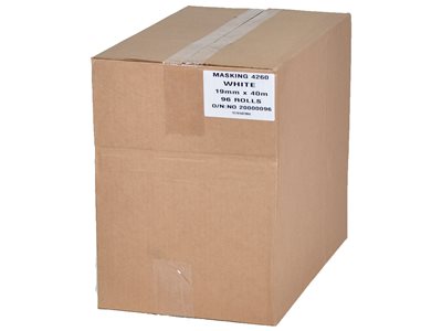 מסקנטייפ 3/4" 19 ממ 40 מטר <br> PaintTECH <br> 96 גלילים בקרטון
